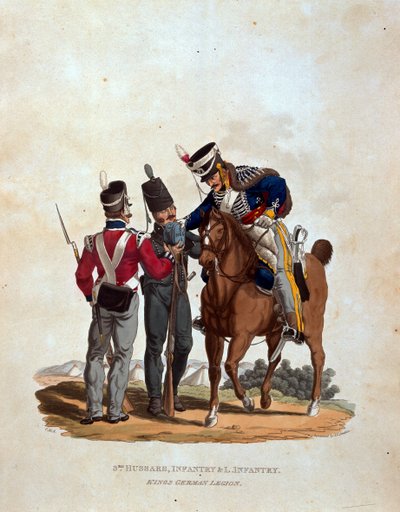 3rd Hussars, Infantry and Light Infantry, King